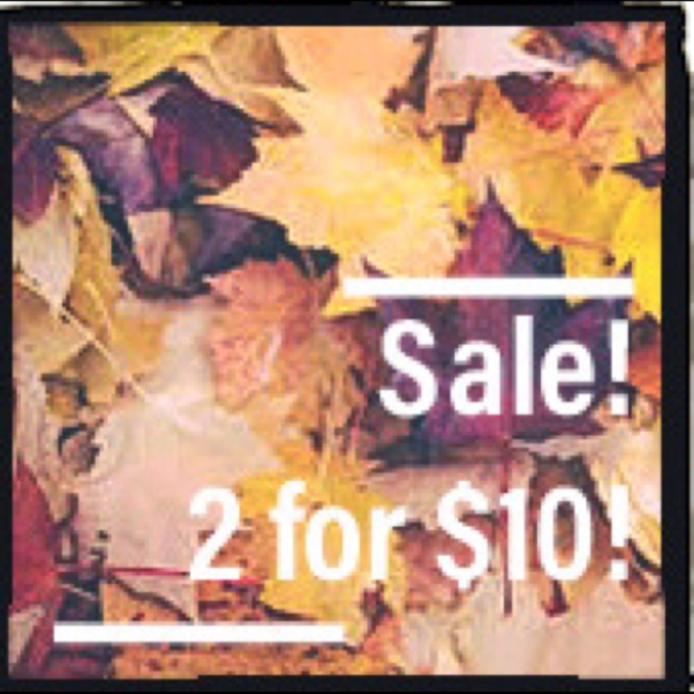 Sale! 2/$10🍁